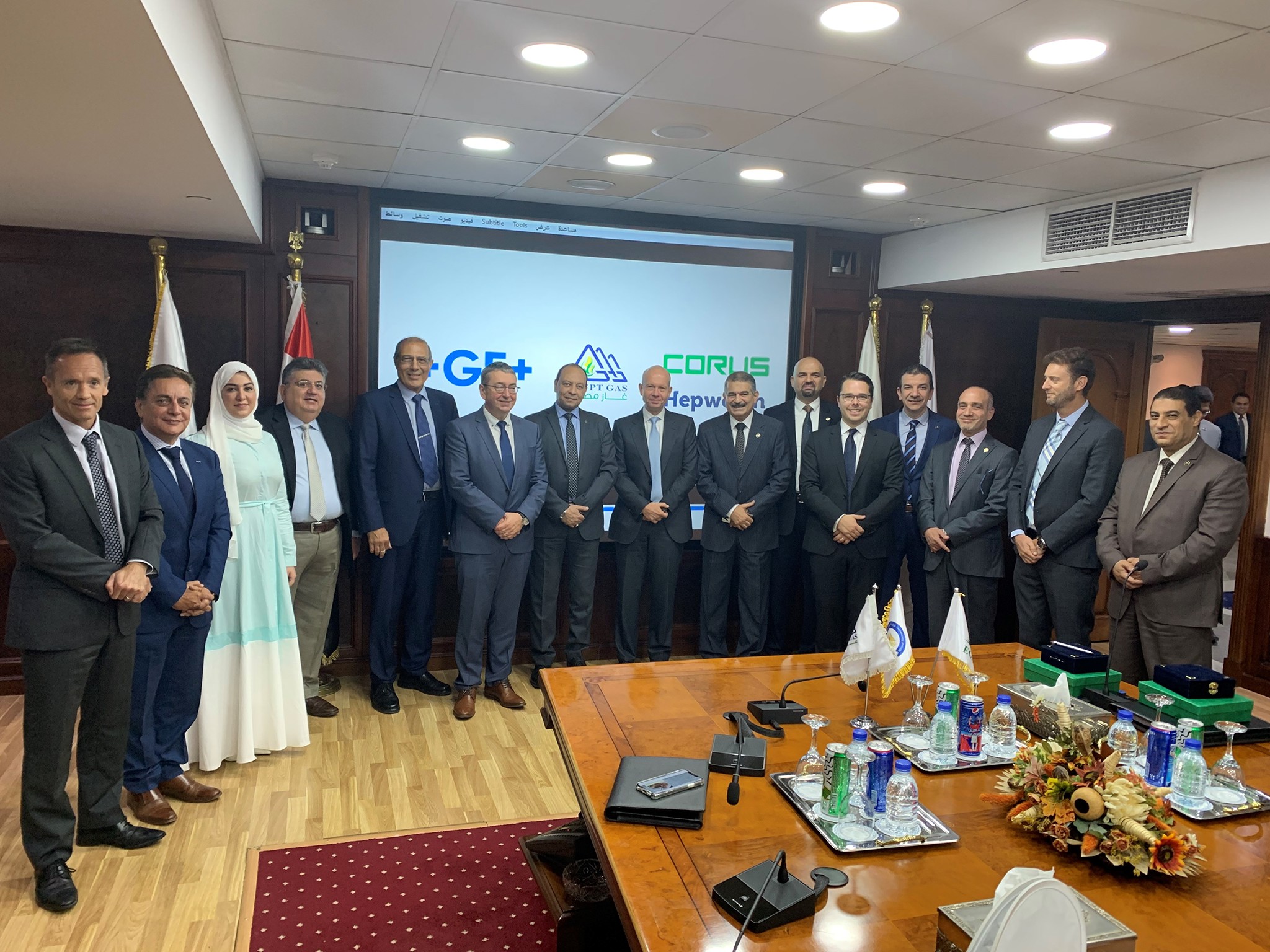 Signing joint venture of GF Piping Systems with Corys Investments LLC and Egypt Gas Signing joint venture of GF Piping Systems with Corys Investments LLC and Egypt Gas
