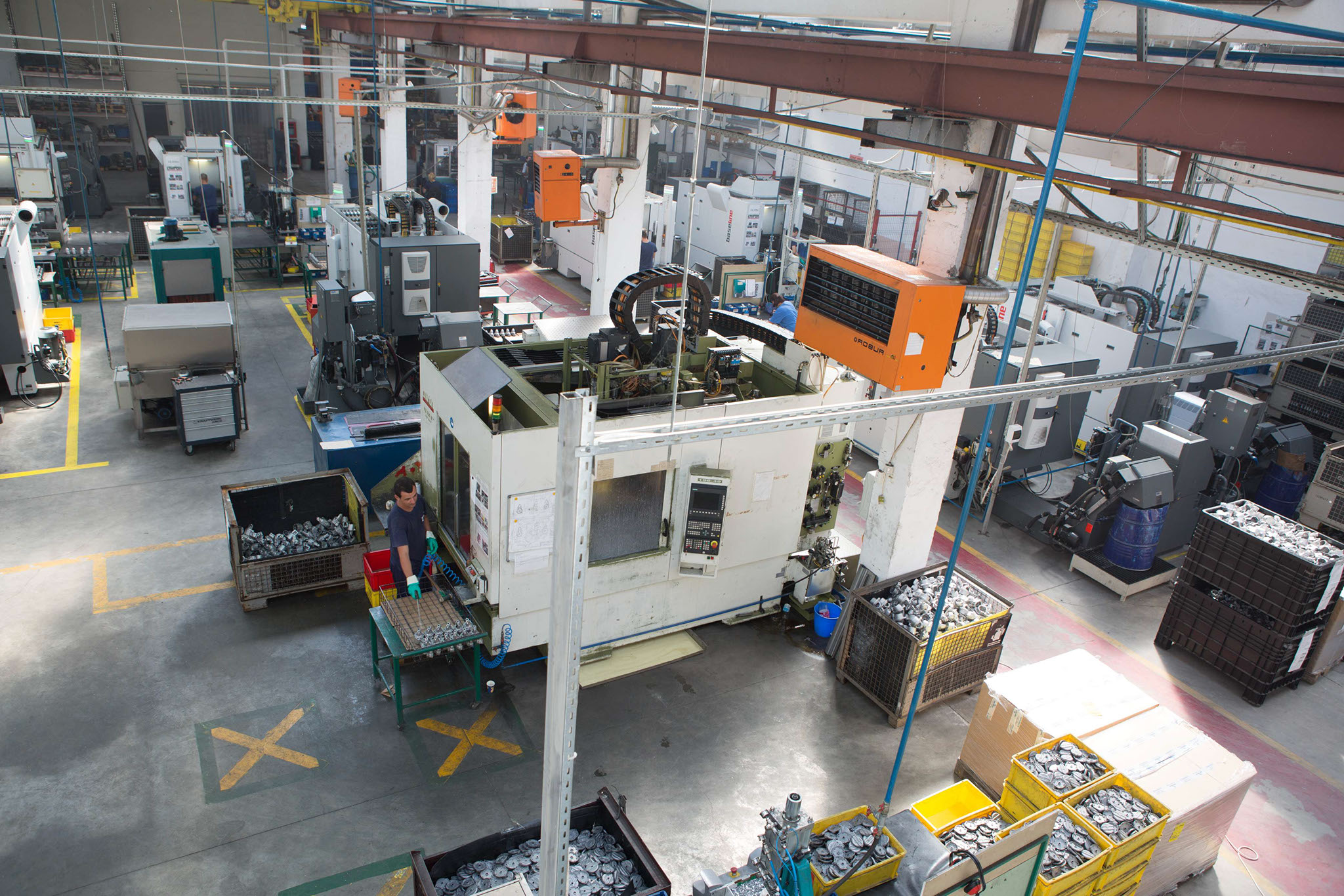 Machining Shop of Eucasting Romania Machining Shop of Eucasting Romania
