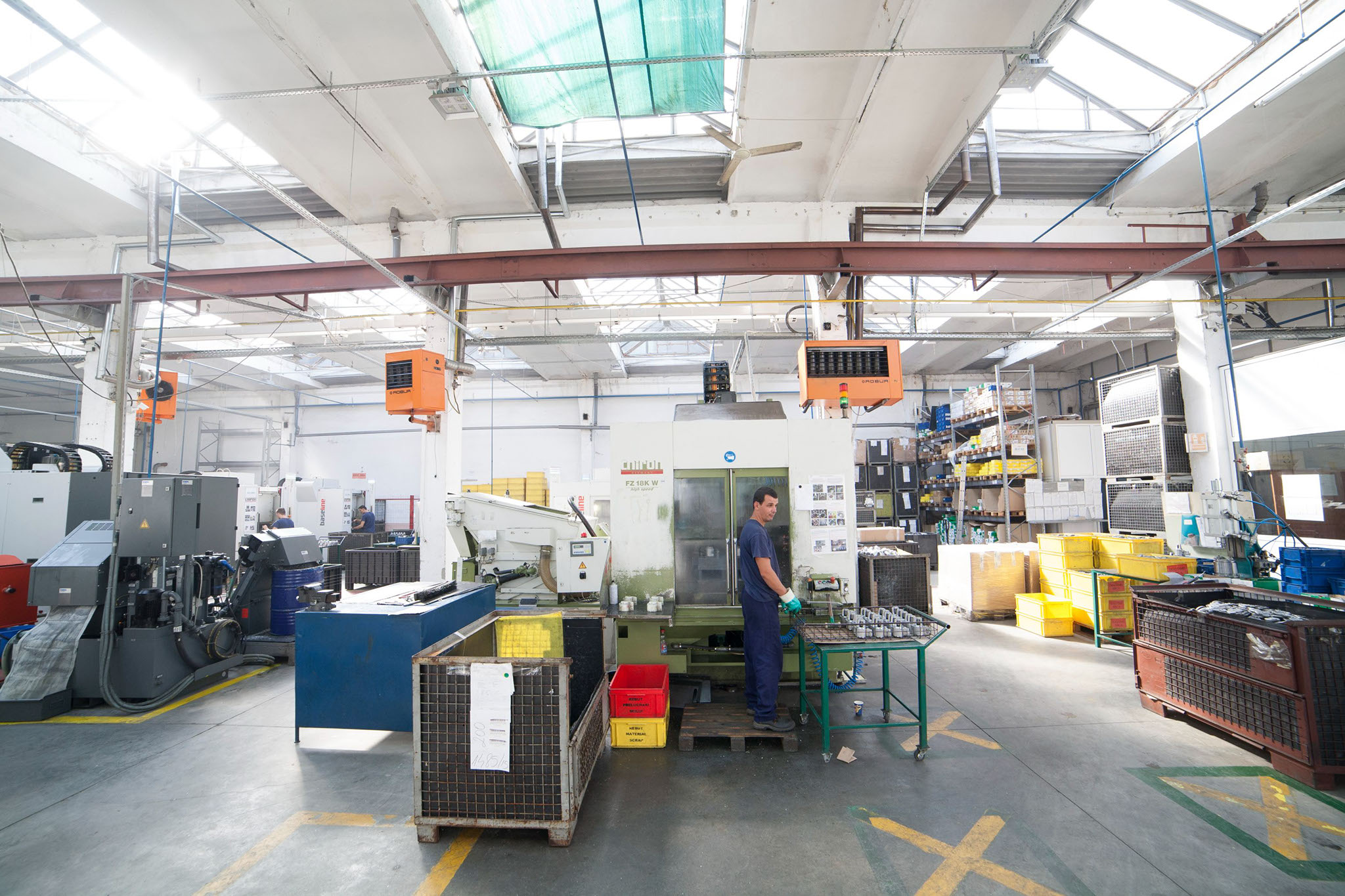 Machining Shop of Eucasting Romania Machining Shop of Eucasting Romania